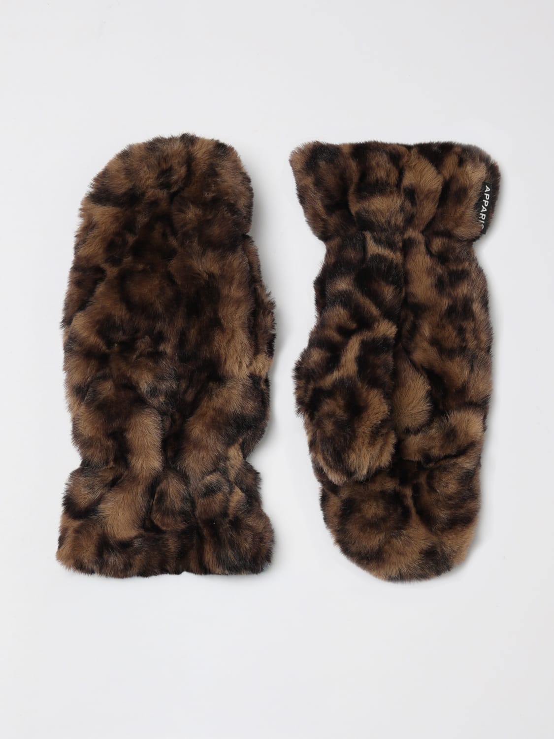 APPARIS GLOVES: Gloves woman Apparis, Brown - Img 1