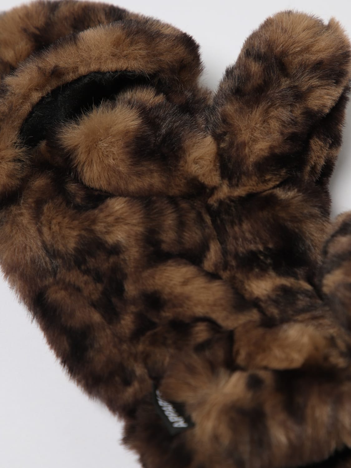 APPARIS GLOVES: Gloves woman Apparis, Brown - Img 2