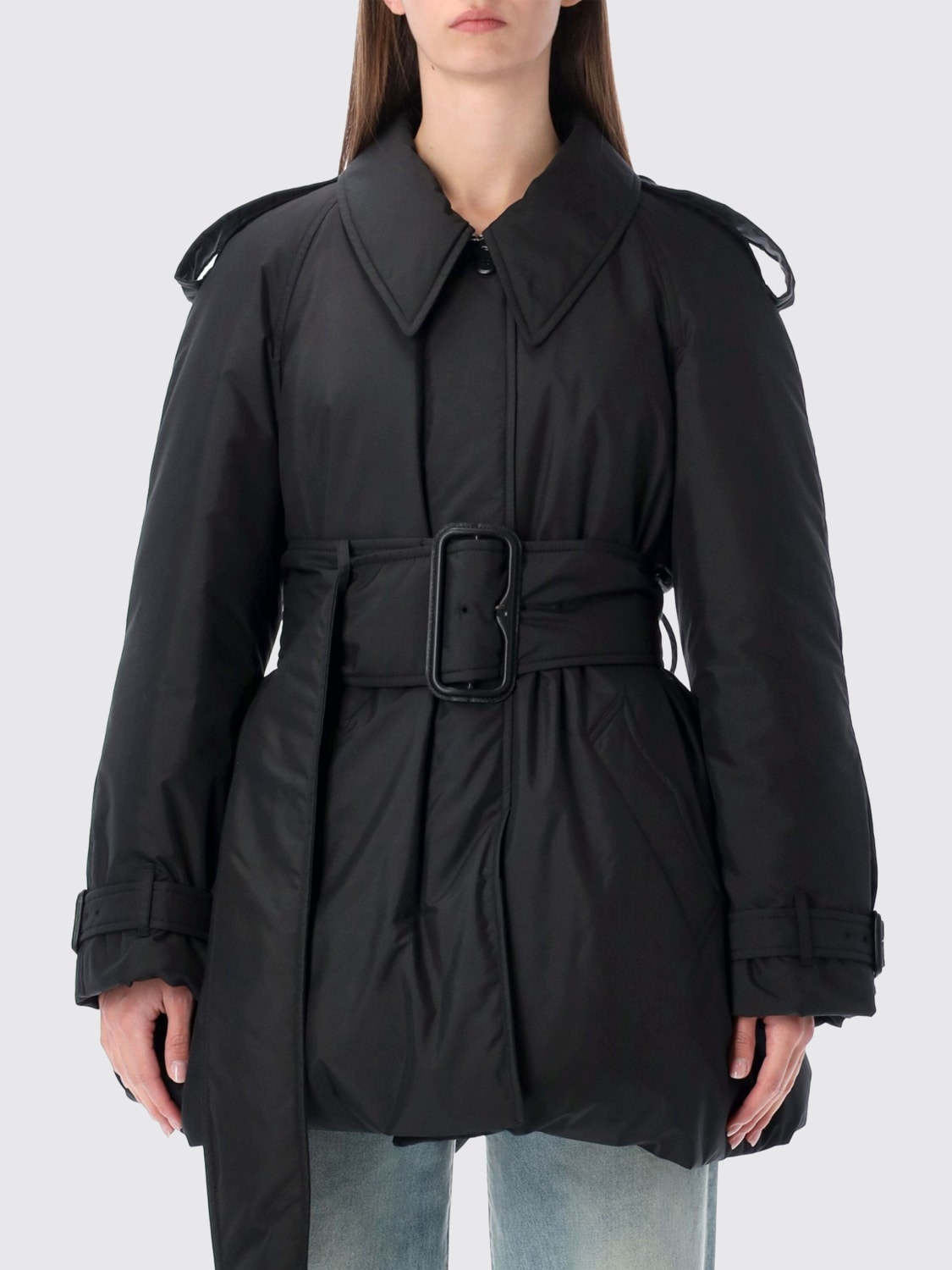 BURBERRY JACKET: Jacket woman Burberry, Black - Img 1