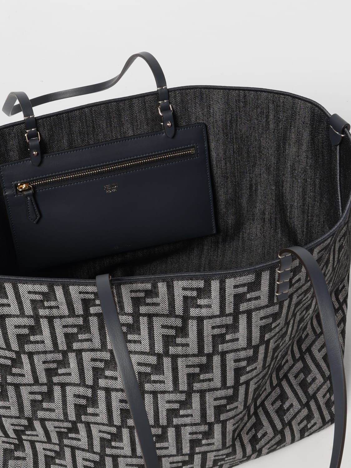 FENDI TOTE BAG: Shoulder bag woman Fendi, Black - Img 5