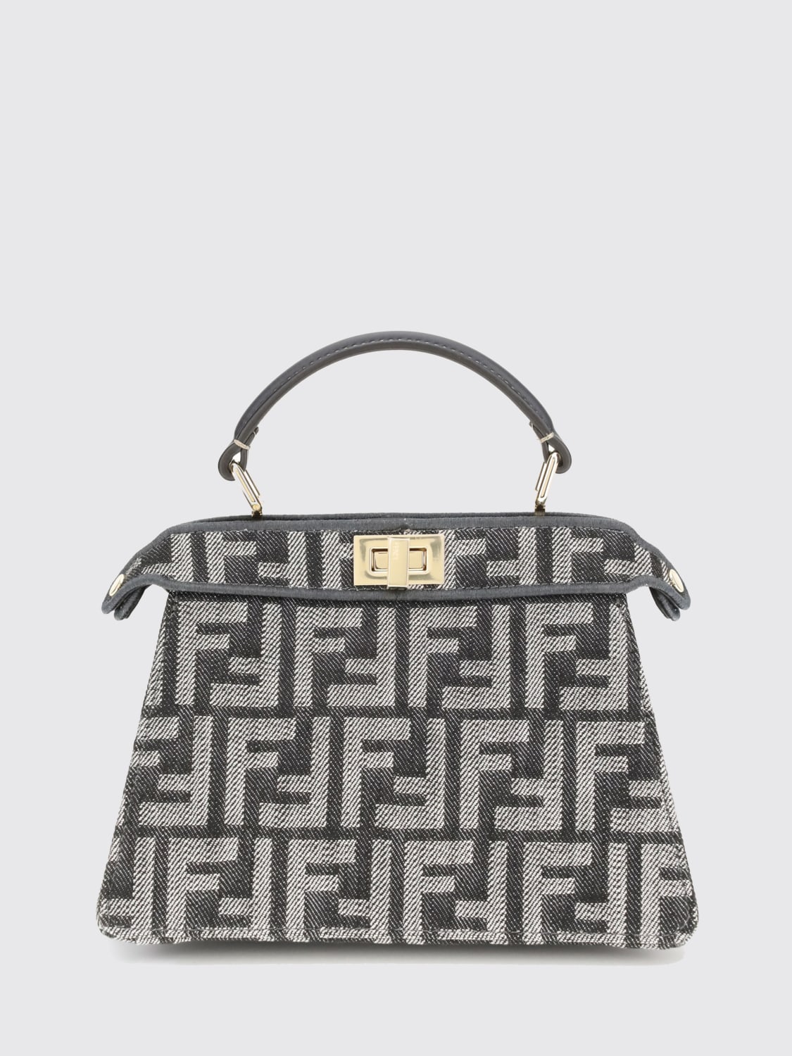 FENDI MINI BOLSO: Bolso de hombro mujer Fendi, Negro - Img 1