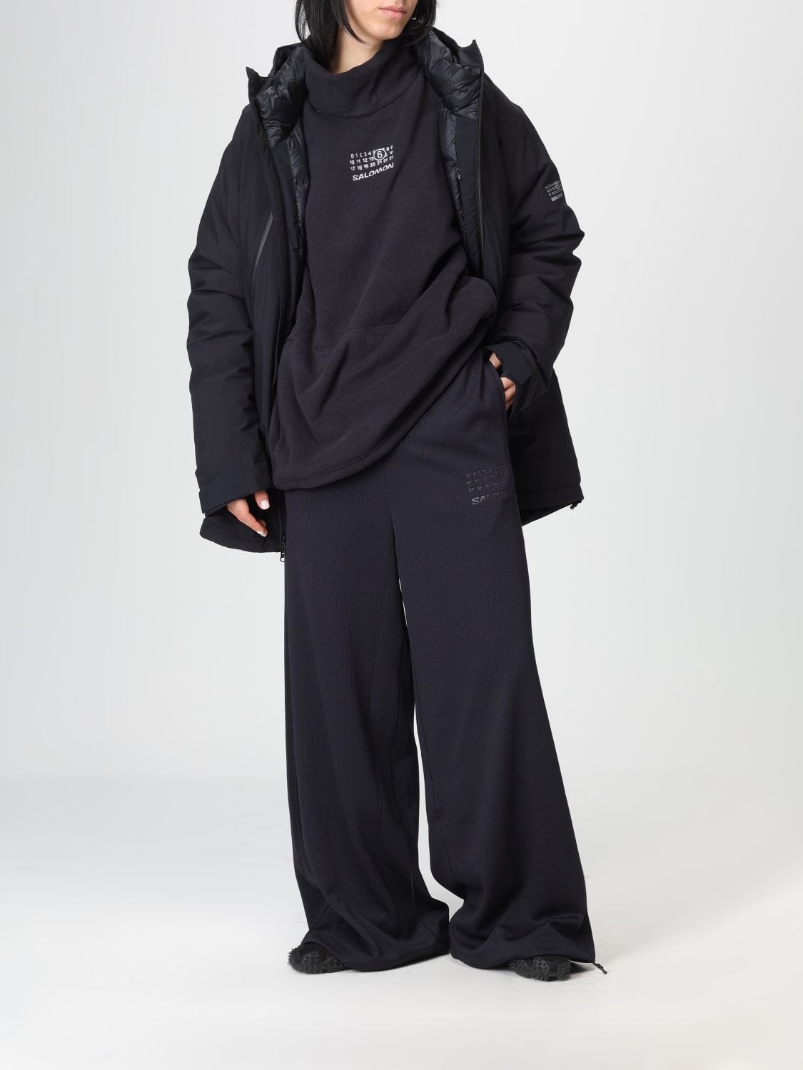 MM6 MAISON MARGIELA JACKET: Jacket woman Mm6 Maison Margiela, Black - Img 2