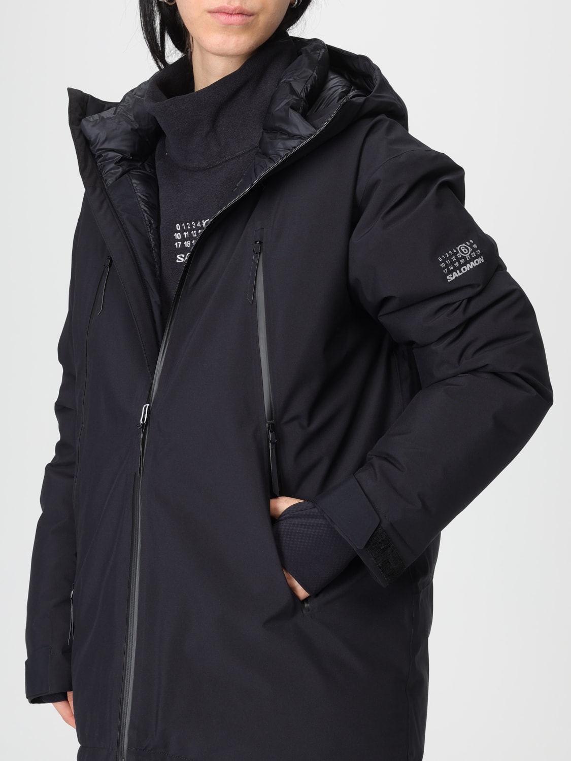 MM6 MAISON MARGIELA JACKET: Jacket woman Mm6 Maison Margiela, Black - Img 5