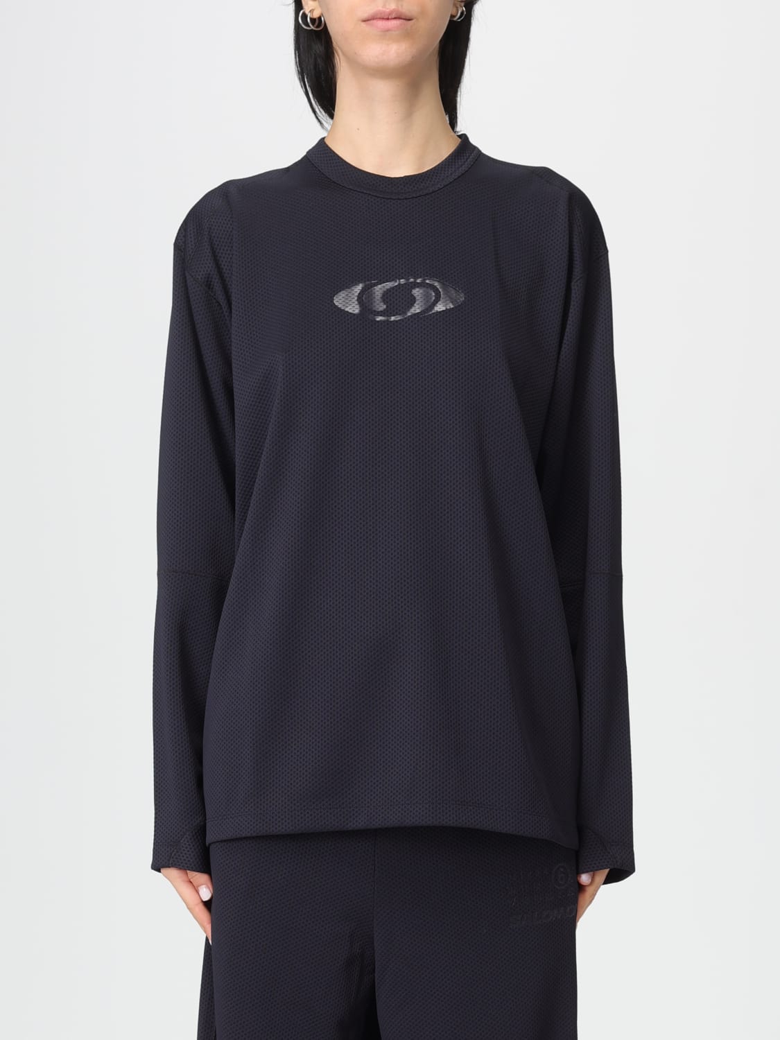 MM6 MAISON MARGIELA TOP: Top woman Mm6 Maison Margiela, Black - Img 1