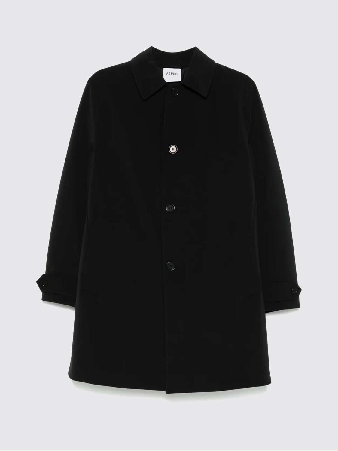 ASPESI COAT: Coat men Aspesi, Black - Img 3