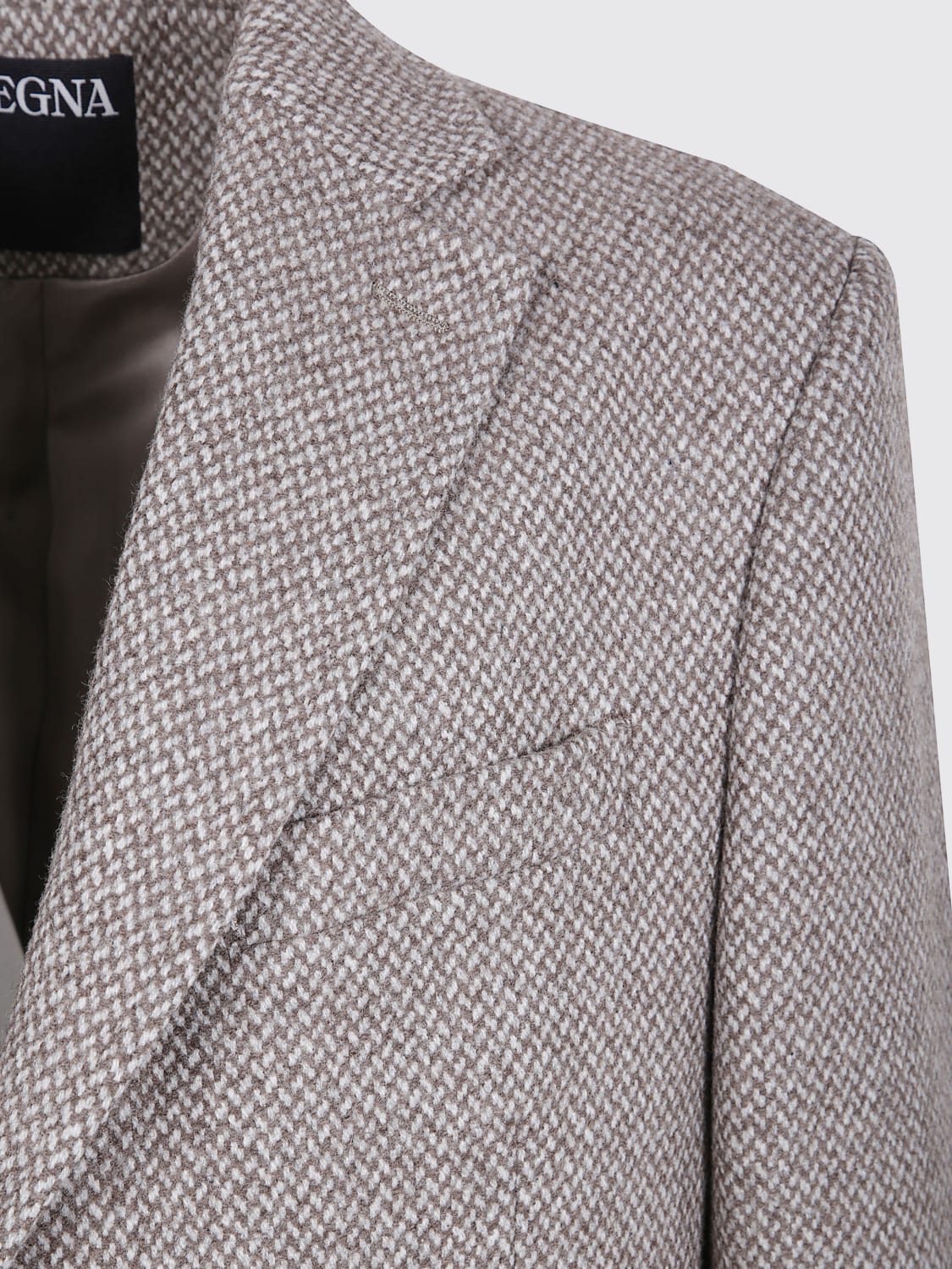 ZEGNA COAT: Coat men Zegna, Brown - Img 3