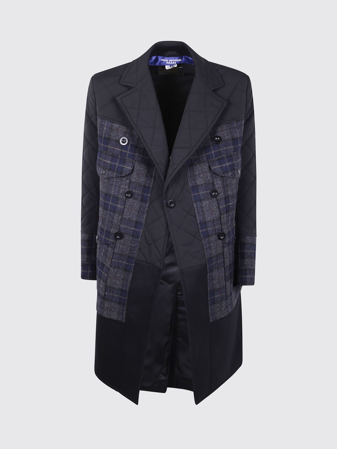 JUNYA WATANABE COAT: Coat men Junya Watanabe, Navy - Img 1