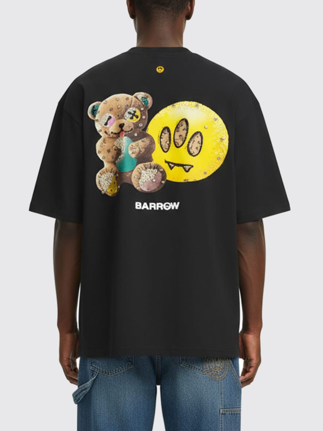 BARROW T-SHIRT: T-shirt men Barrow, Black - Img 2