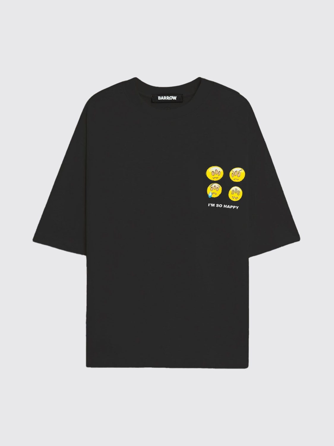 BARROW T-SHIRT: T-shirt men Barrow, Black - Img 3