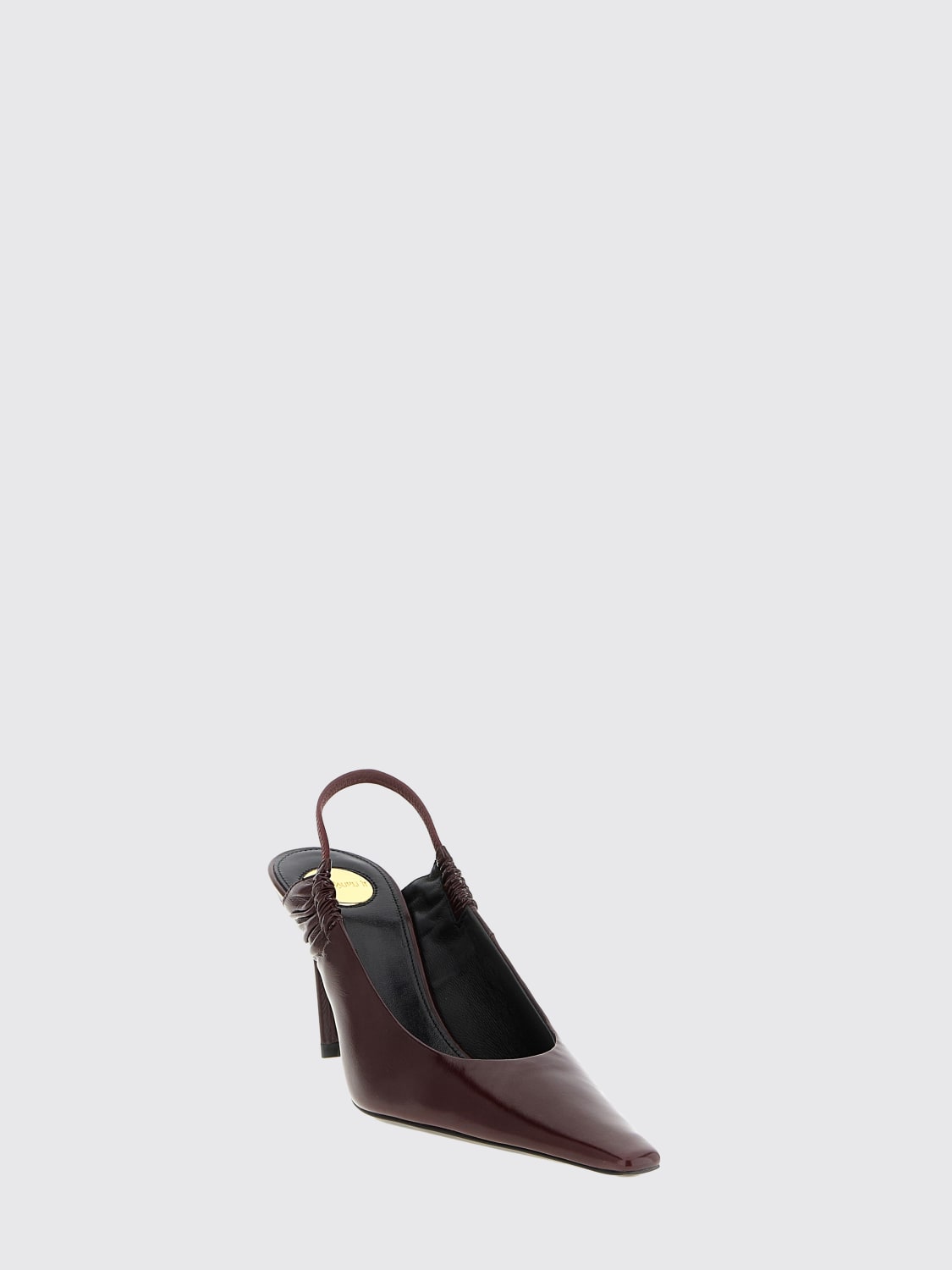 SAINT LAURENT PUMP: High heel shoes woman Saint Laurent, Burgundy - Img 2