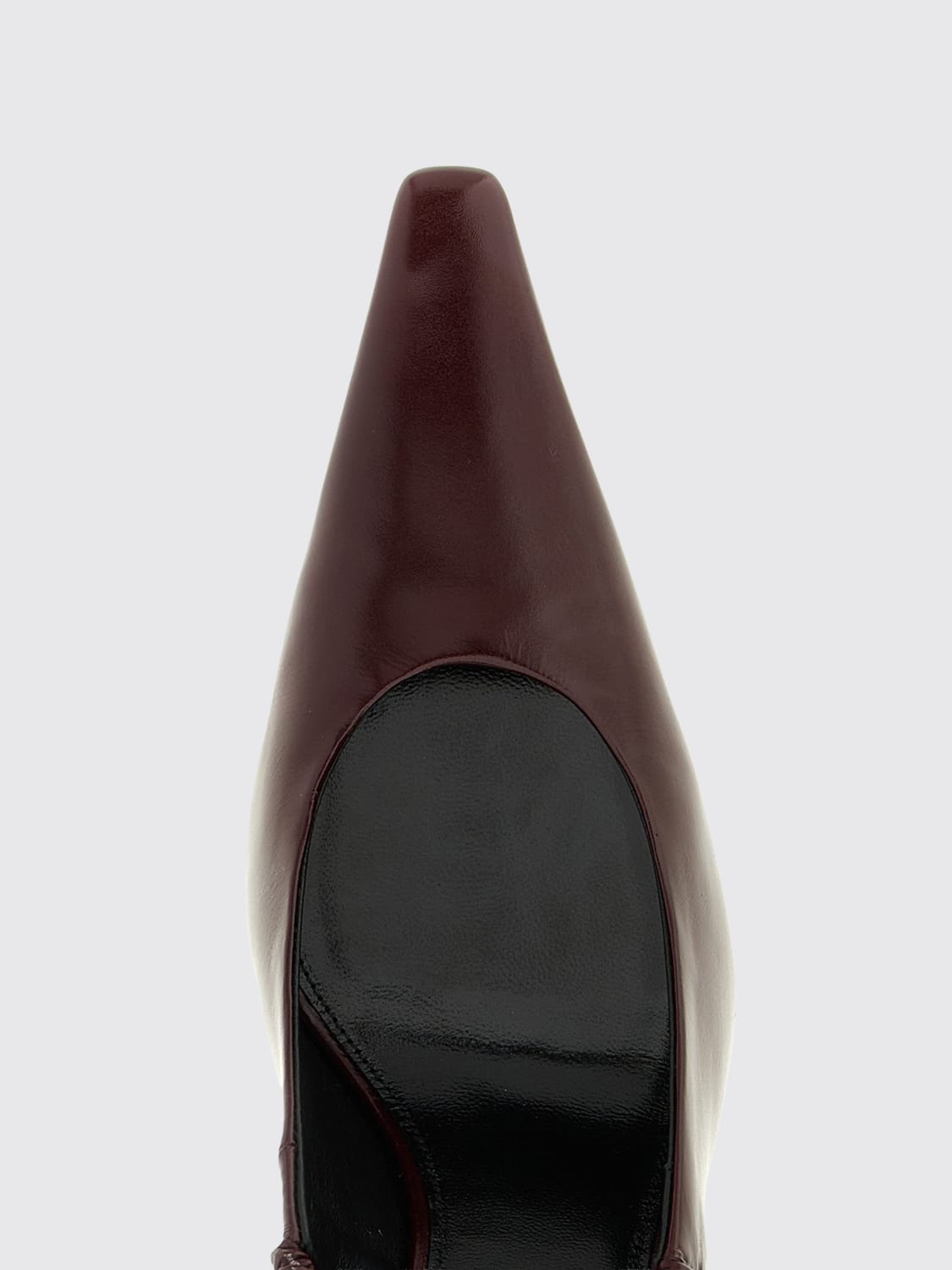 SAINT LAURENT PUMP: High heel shoes woman Saint Laurent, Burgundy - Img 4