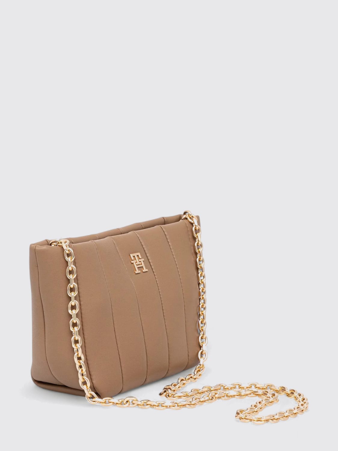 TOMMY HILFIGER MINI BAG: Mini bag woman Tommy Hilfiger, Beige - Img 3