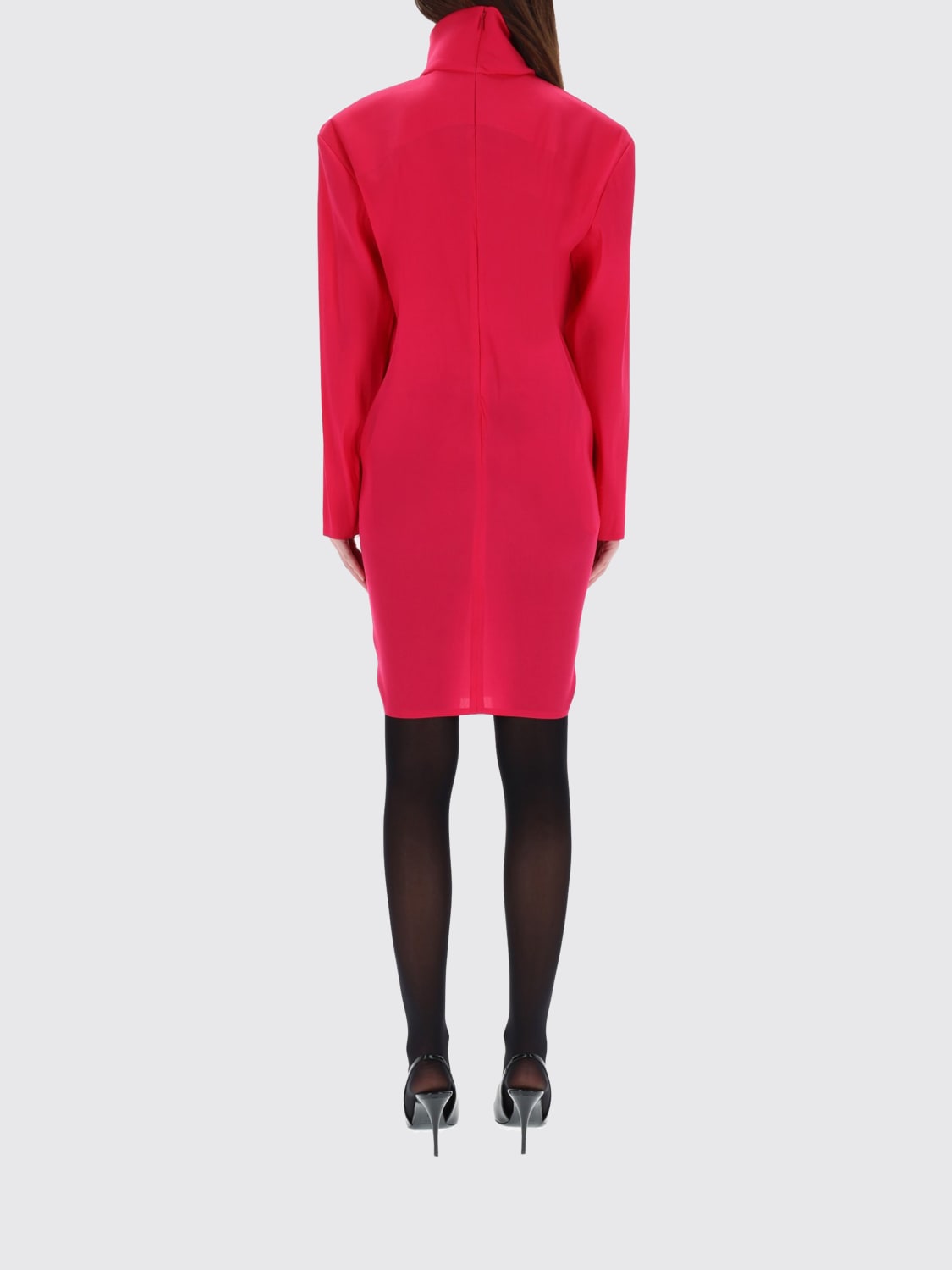 SAINT LAURENT DRESS: Dress woman Saint Laurent, Fuchsia - Img 2