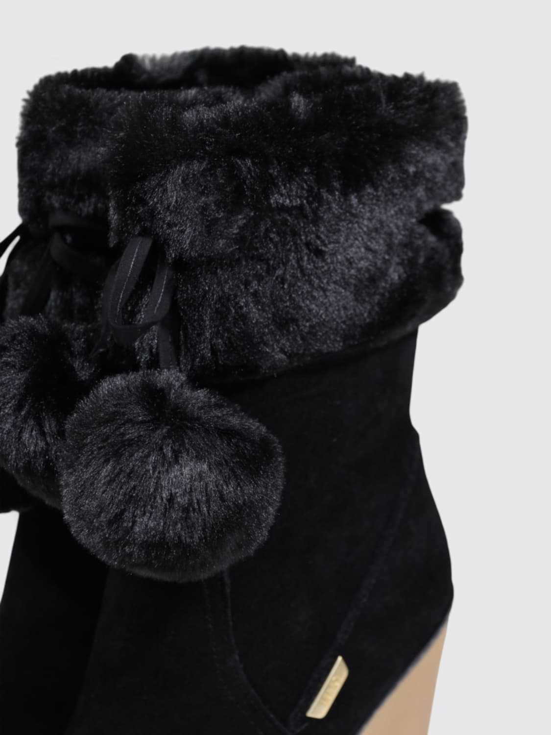 LIU JO BOOTS: Boots woman Liu Jo, Black - Img 4