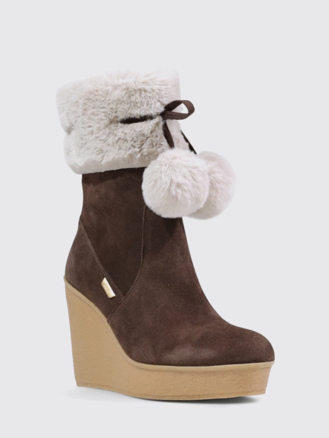 LIU JO BOOTS: Boots woman Liu Jo, Brown - Img 2