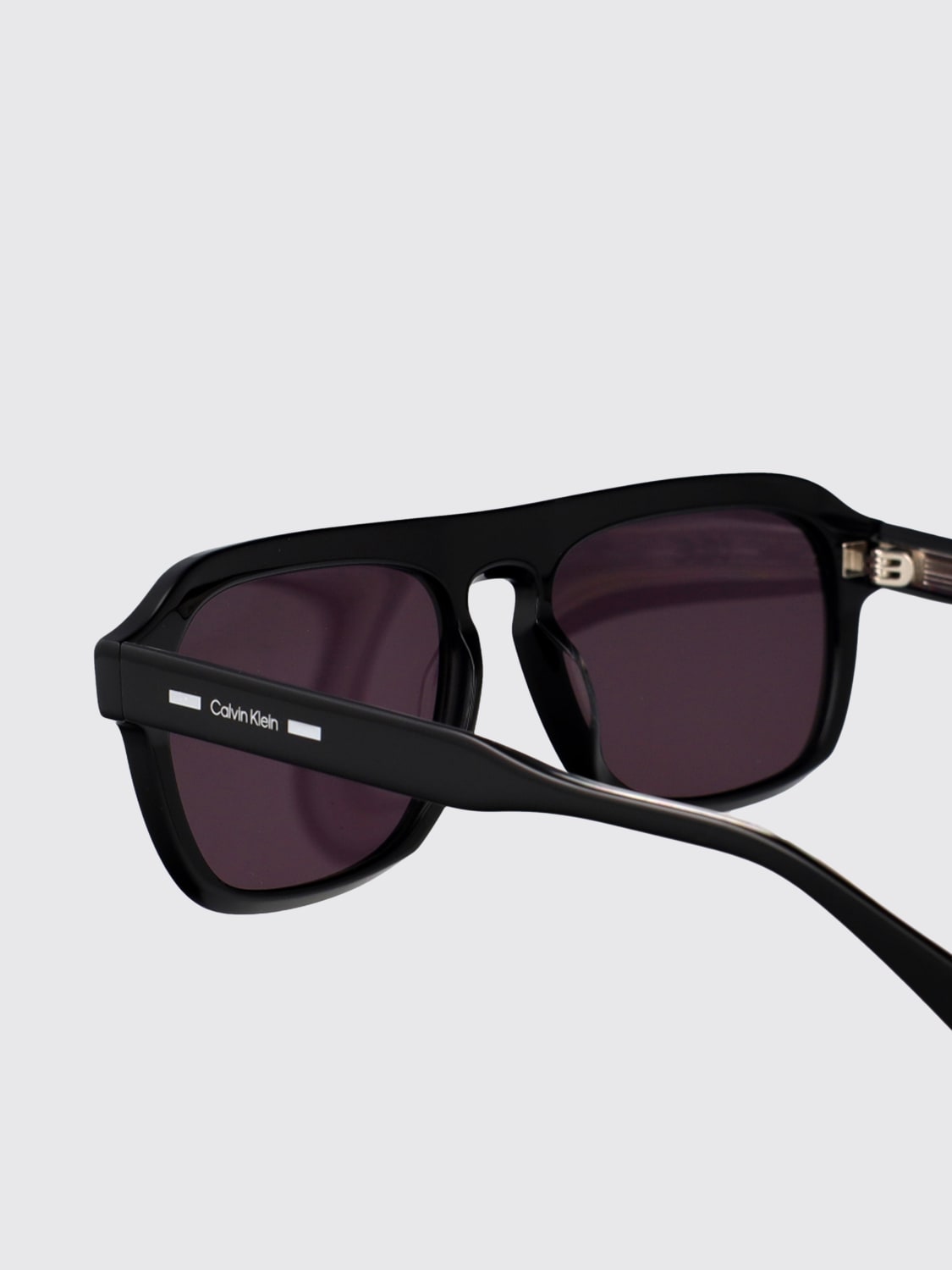 CALVIN KLEIN SUNGLASSES: Sunglasses men Calvin Klein, Black - Img 4