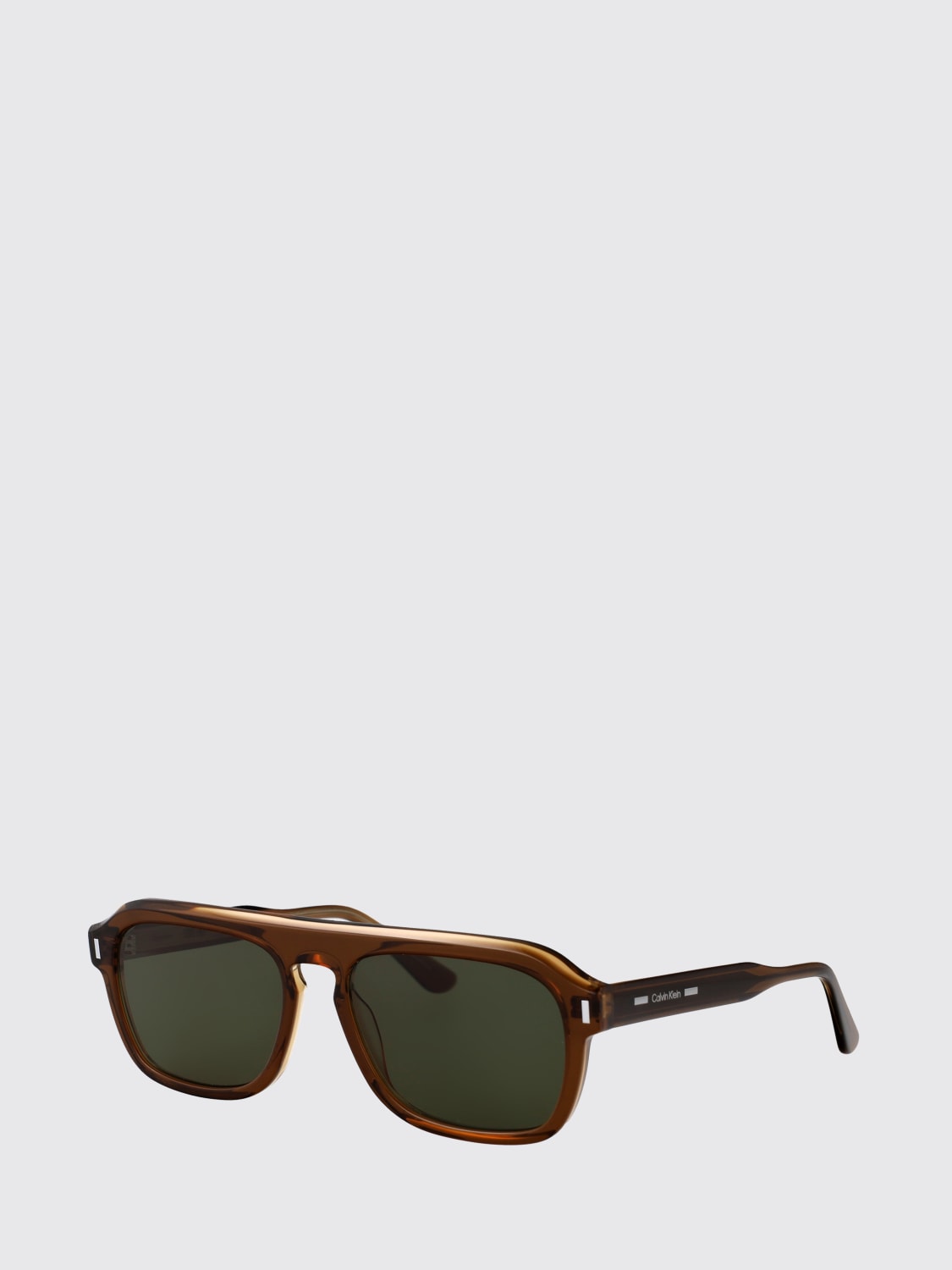 CALVIN KLEIN SUNGLASSES: Sunglasses men Calvin Klein, Brown - Img 1