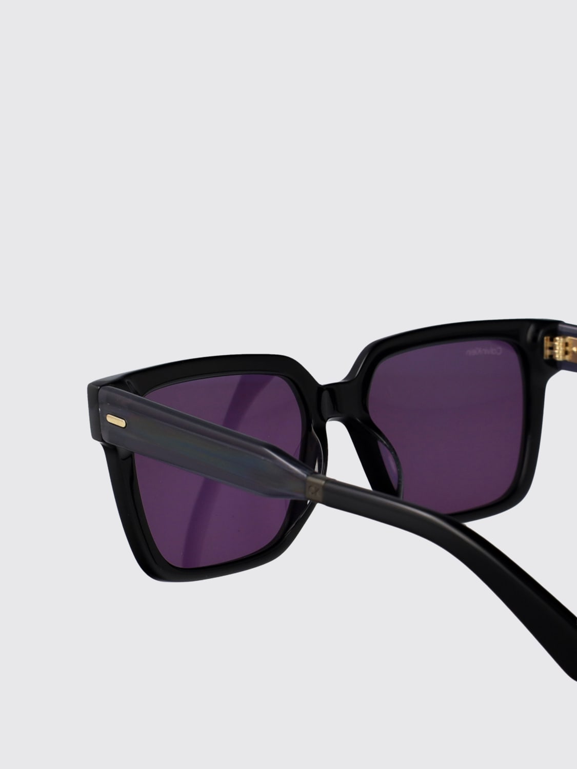 CALVIN KLEIN SUNGLASSES: Sunglasses men Calvin Klein, Black - Img 4