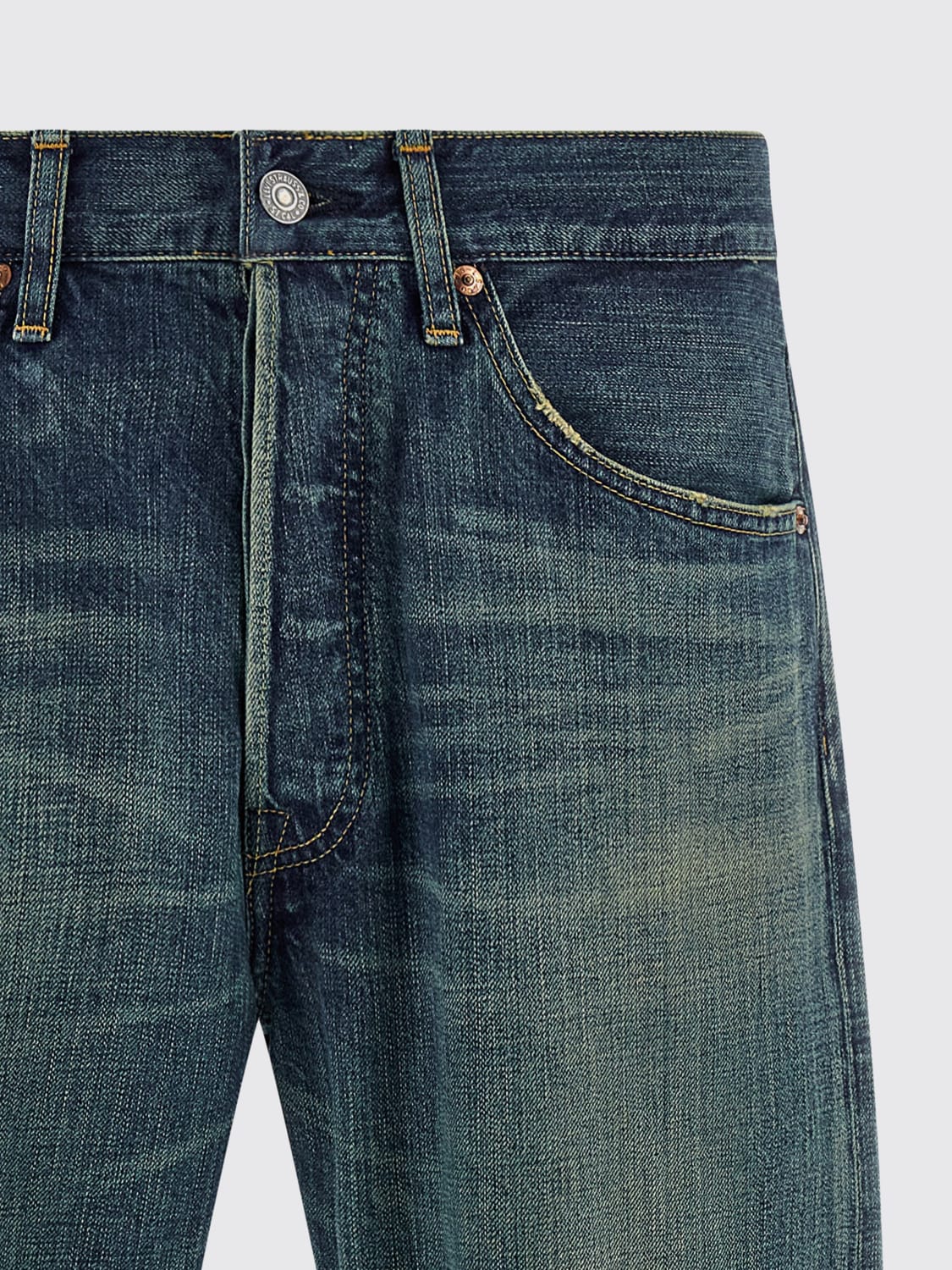 JUNYA WATANABE X CARHARTT WIP JEANS: Jeans men Junya Watanabe, Blue - Img 3