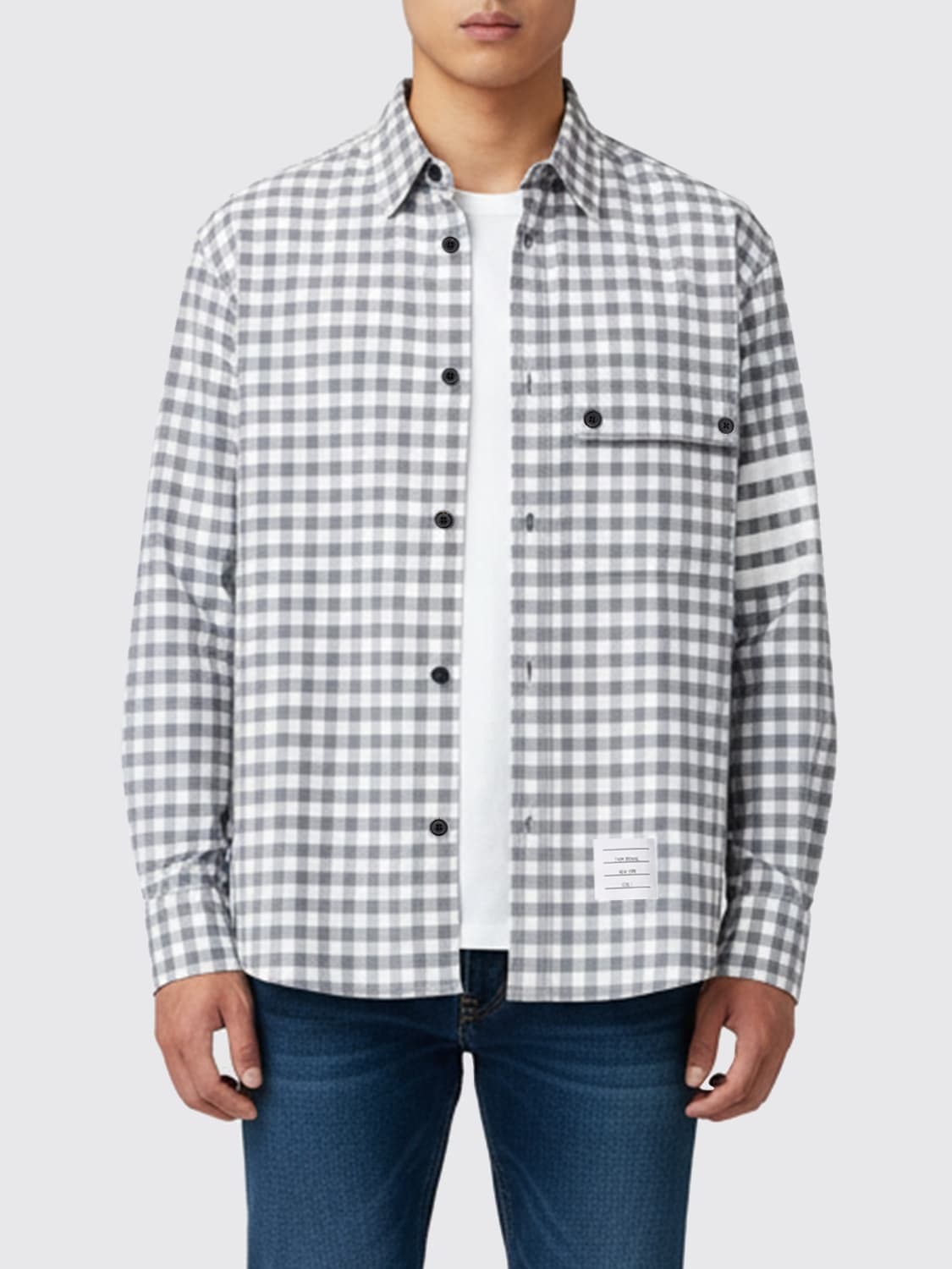 THOM BROWNE SHIRT: Sweater men Thom Browne, White - Img 1