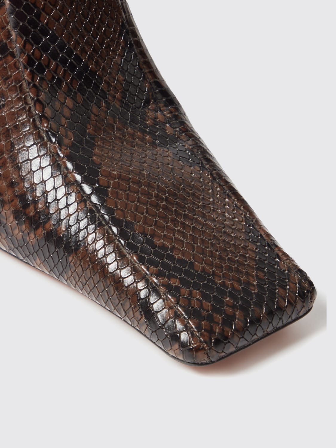 STELLA MCCARTNEY BOOTS: Flat ankle boot woman Stella McCartney, Brown - Img 4