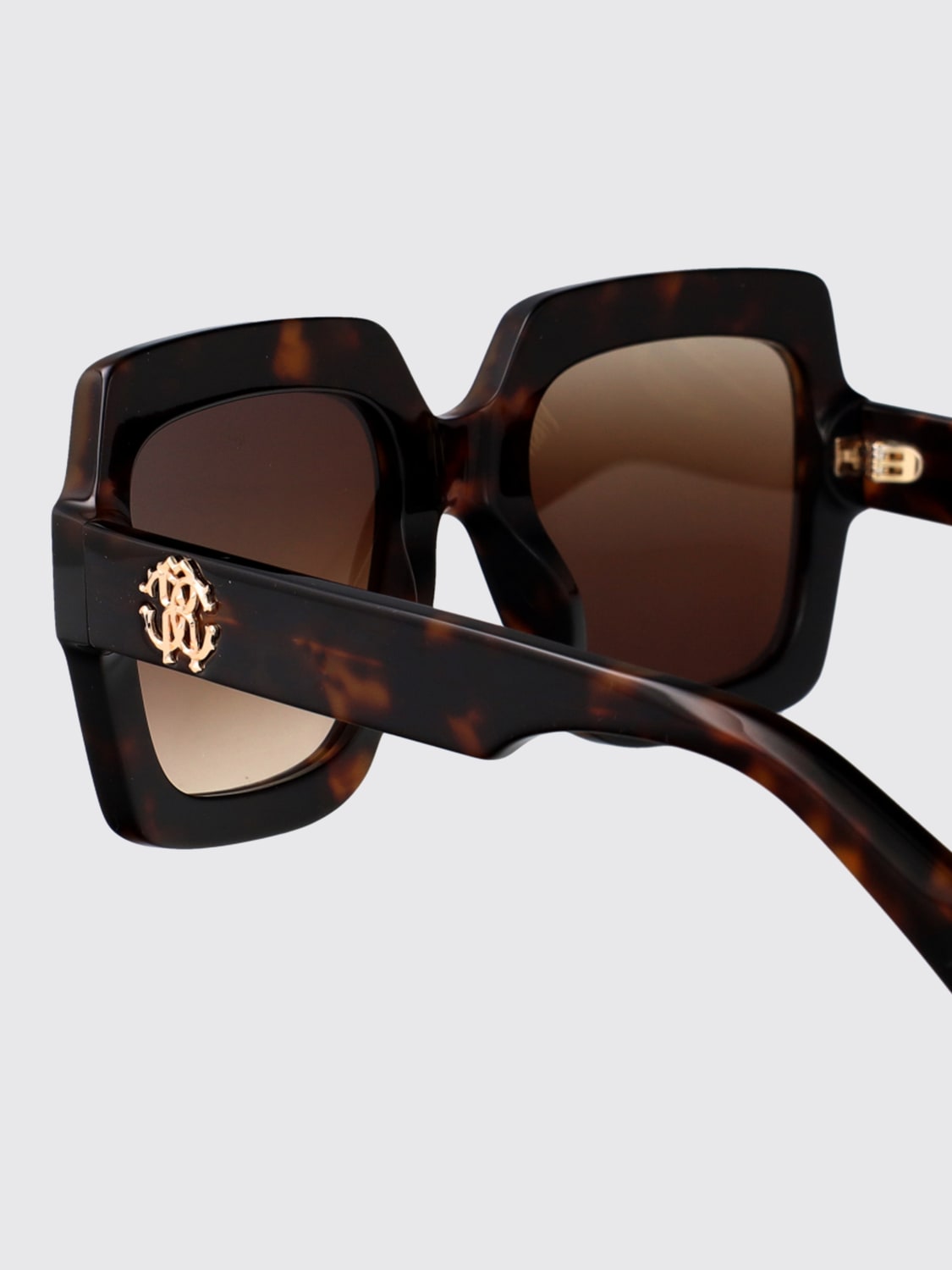 ROBERTO CAVALLI SUNGLASSES: Sunglasses woman Roberto Cavalli, Brown - Img 4