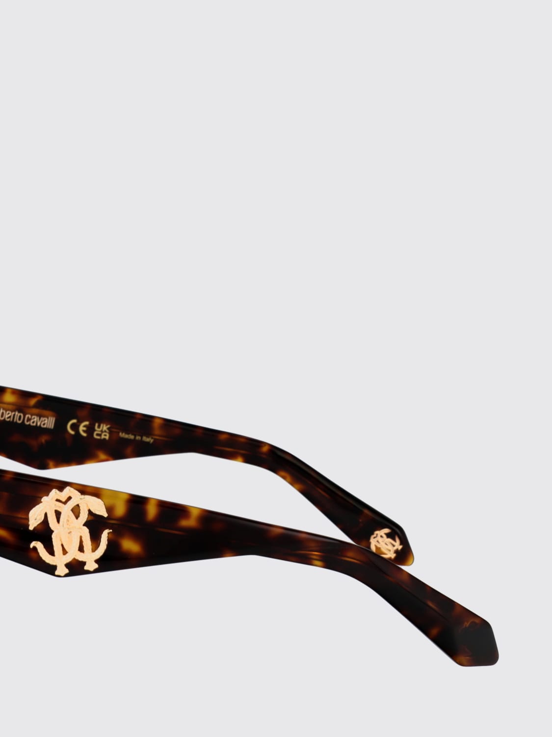 ROBERTO CAVALLI 太阳镜: 太阳镜 女士 Roberto Cavalli, 棕色 - Img 3