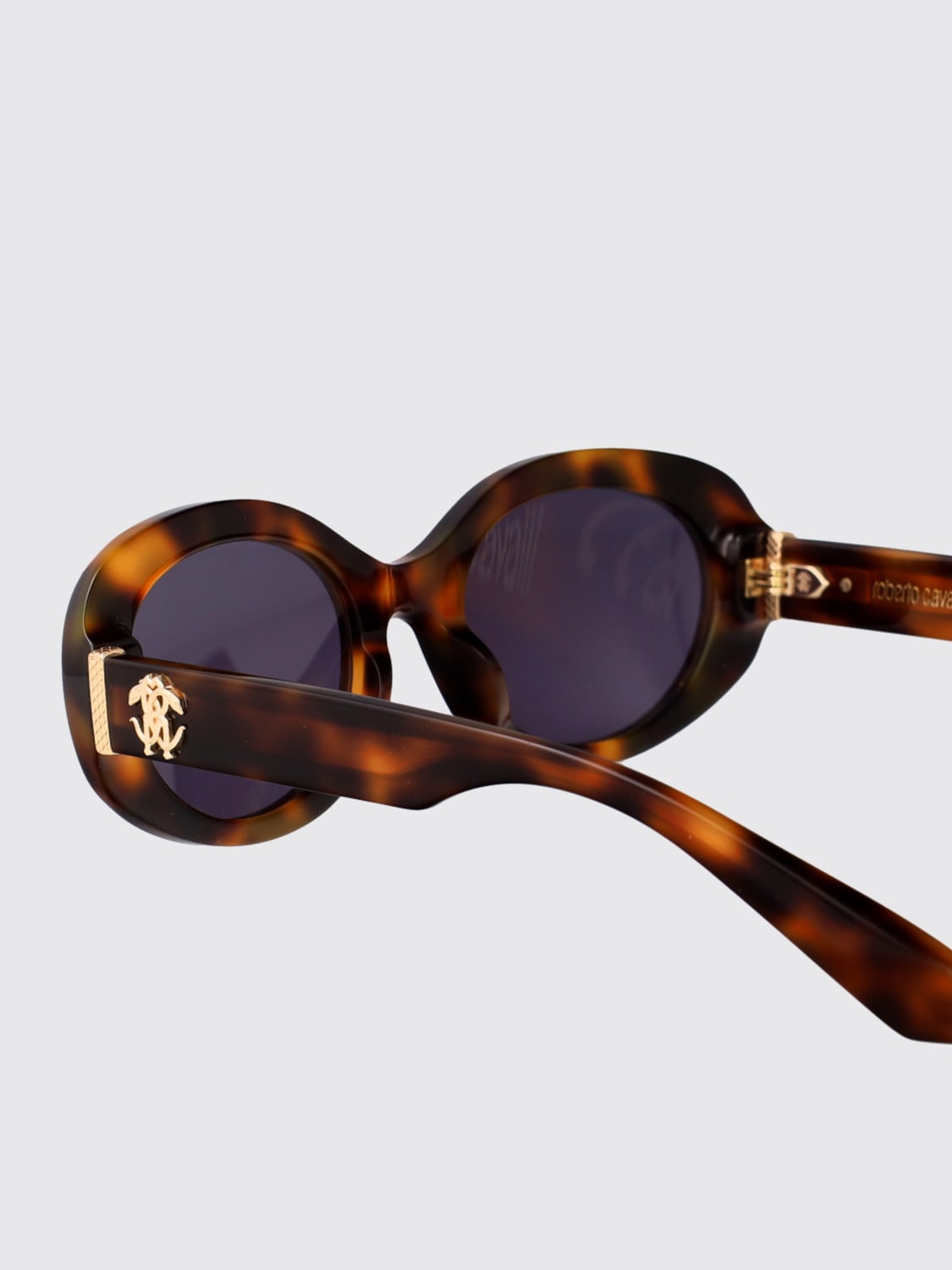 ROBERTO CAVALLI 太阳镜: 太阳镜 女士 Roberto Cavalli, 棕色 - Img 4