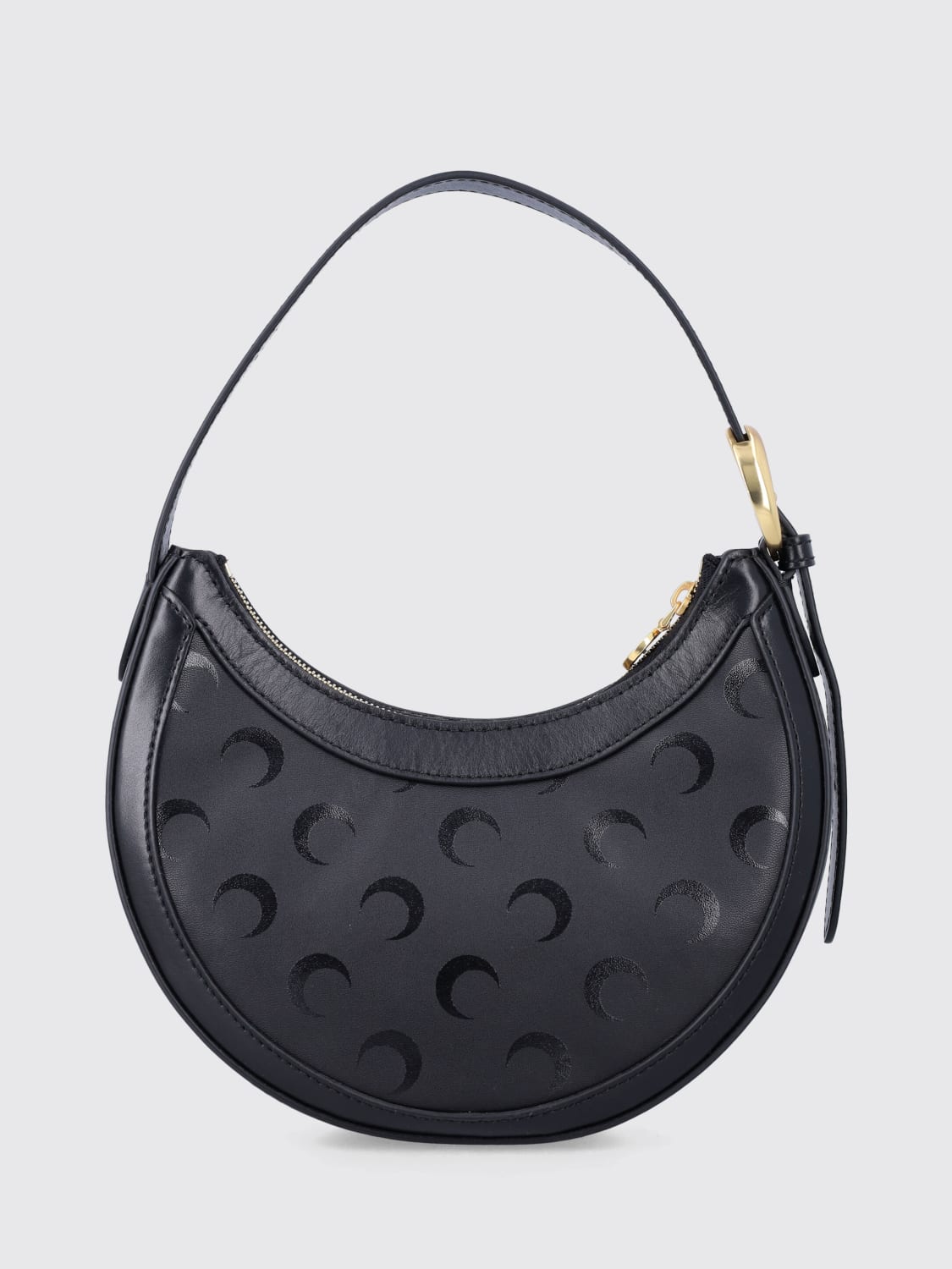 MARINE SERRE MINITASCHE: Handtasche damen Marine Serre, Schwarz - Img 2