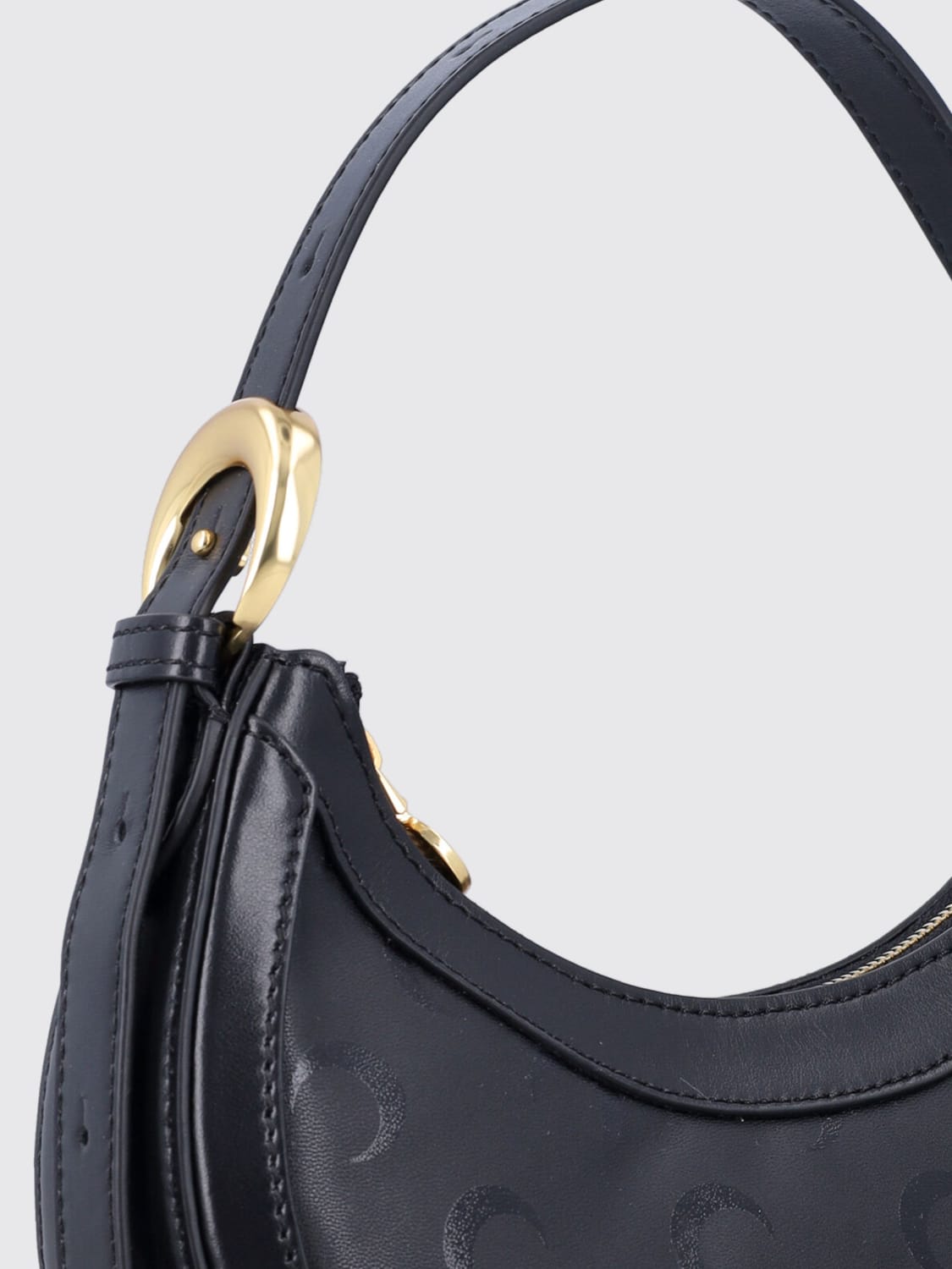 MARINE SERRE MINITASCHE: Handtasche damen Marine Serre, Schwarz - Img 3