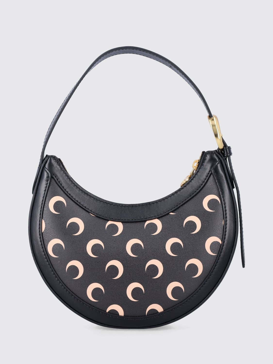 MARINE SERRE MINITASCHE: Handtasche damen Marine Serre, Schwarz 1 - Img 2