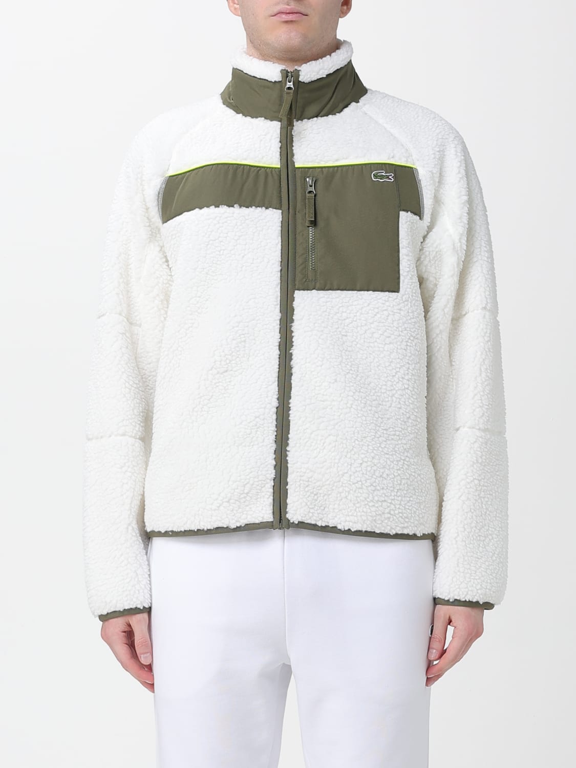 LACOSTE JACKET: Jacket men Lacoste, Kaki - Img 1