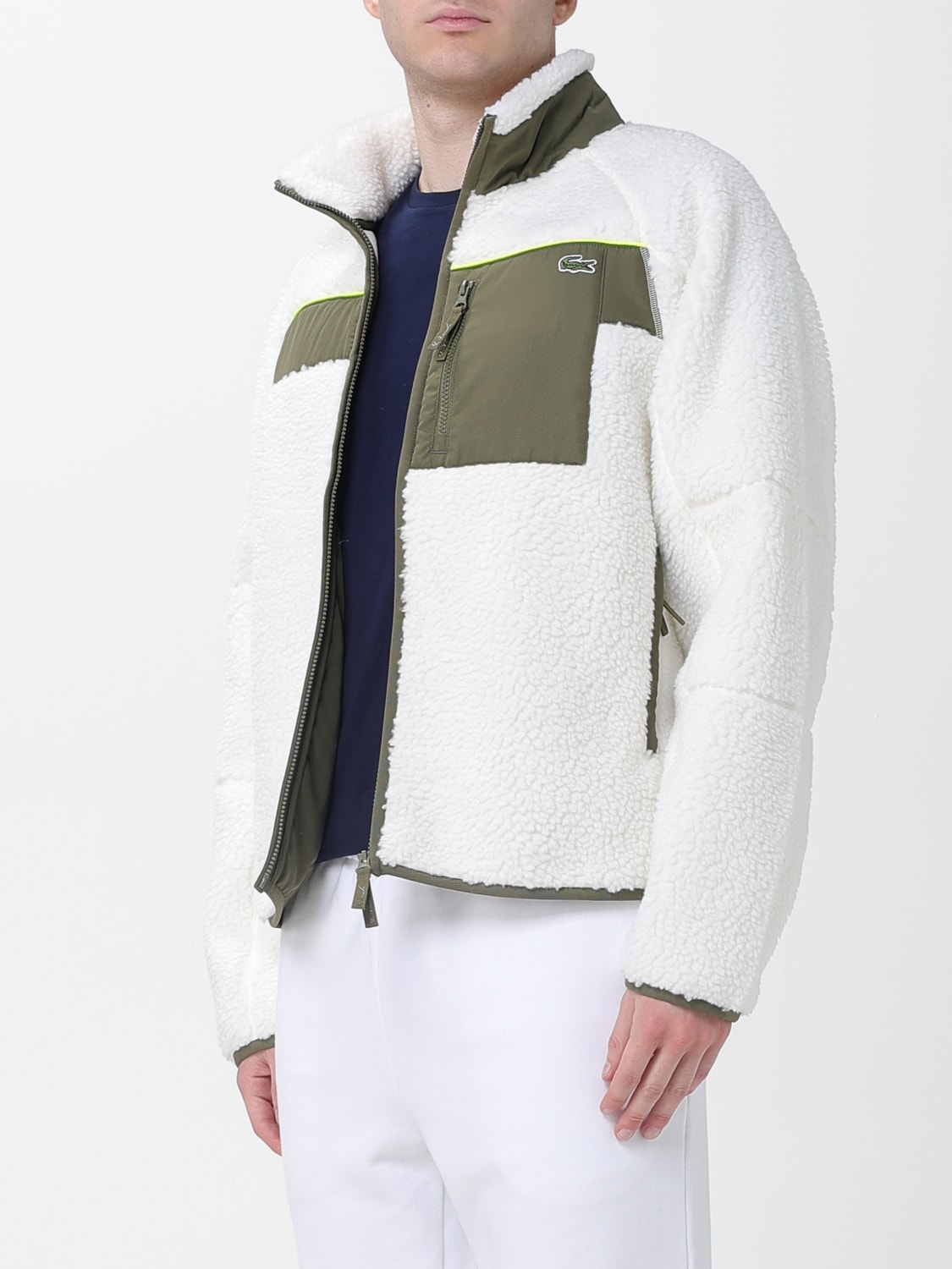 LACOSTE JACKET: Jacket men Lacoste, Kaki - Img 3