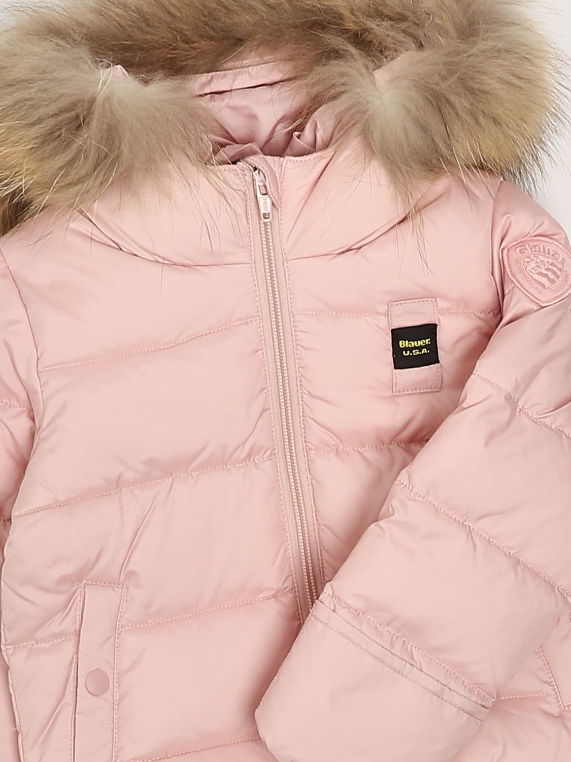 BLAUER JACKET: Jacket kids Blauer, Pink - Img 3