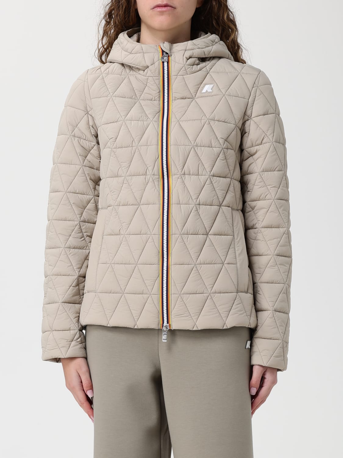 K-WAY JACKET: Jacket woman K-way, Beige - Img 1