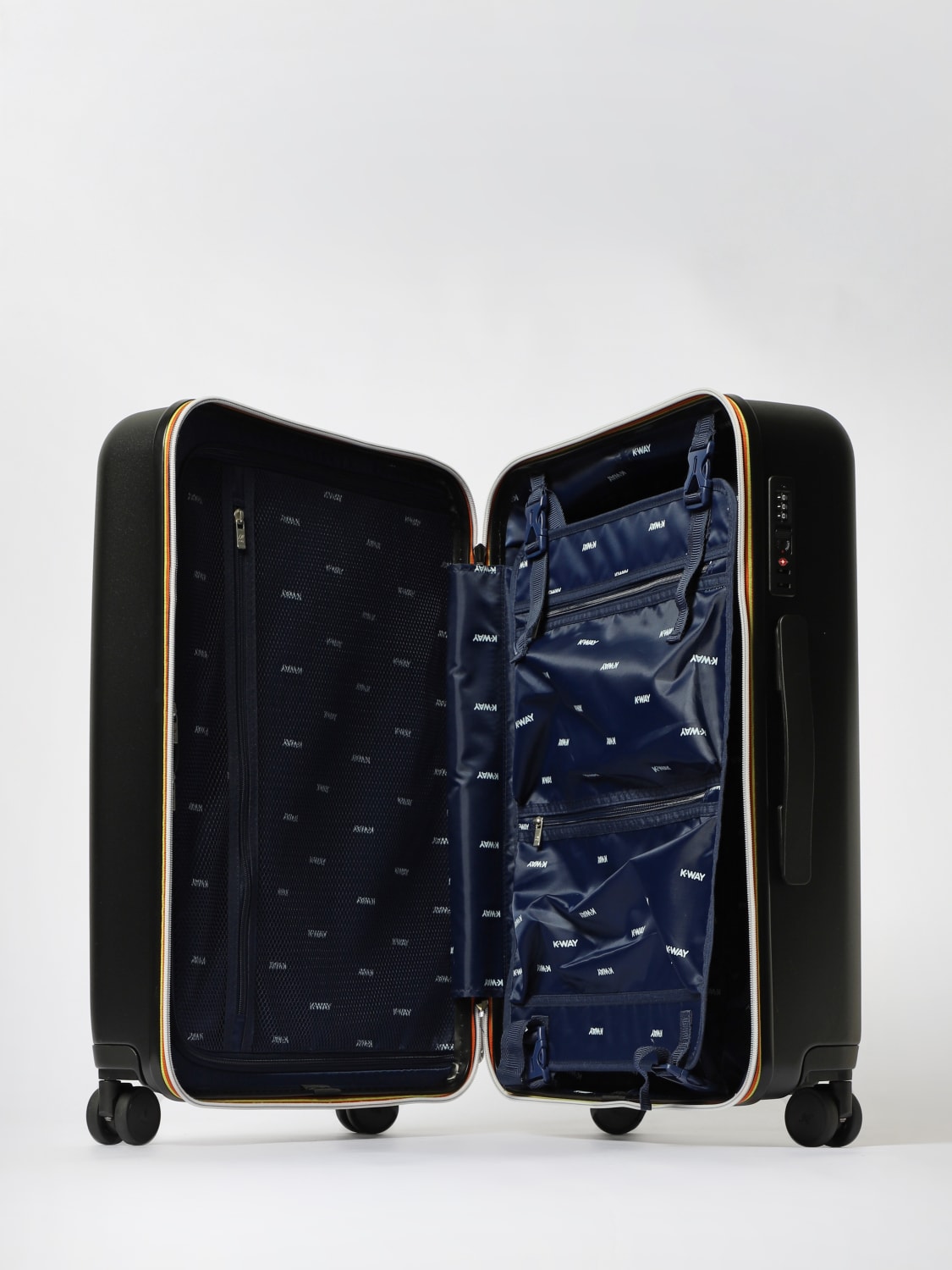 K-WAY TRAVEL BAG: Travel bag men K-way, Black - Img 2