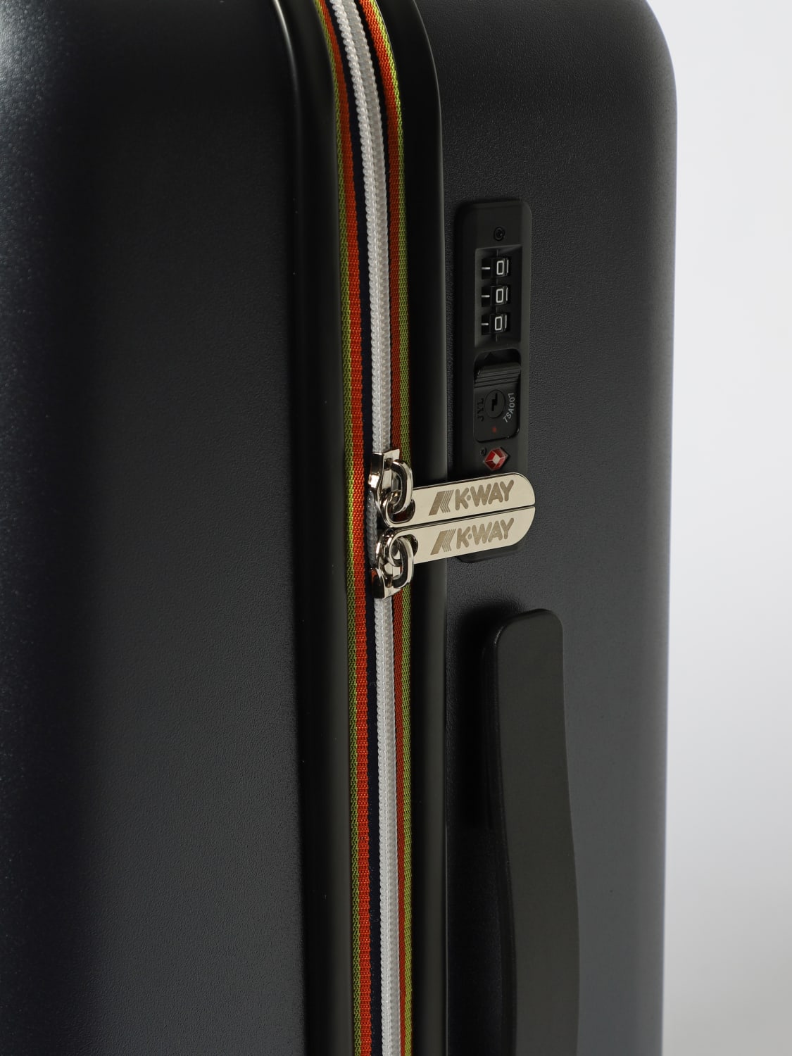 K-WAY TRAVEL BAG: Travel bag men K-way, Blue - Img 4