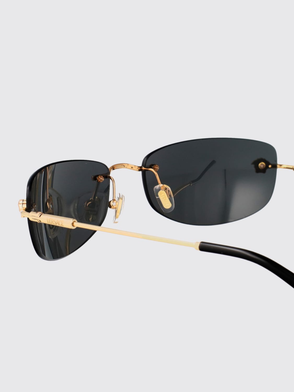 VERSACE SUNGLASSES: Sunglasses men Versace, Gold - Img 4