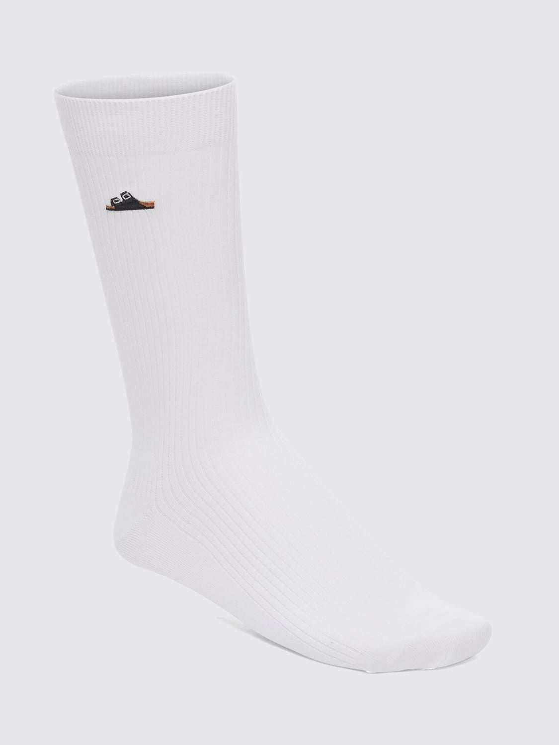 BIRKENSTOCK SOCKS: Socks men Birkenstock, White - Img 1