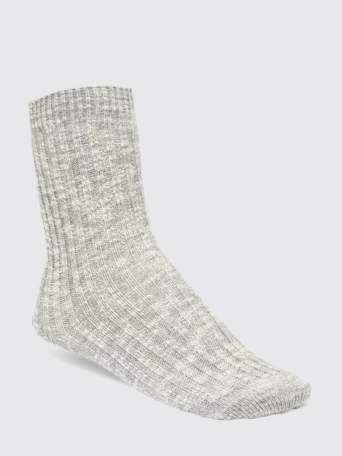 BIRKENSTOCK SOCKS: Socks men Birkenstock, White - Img 1