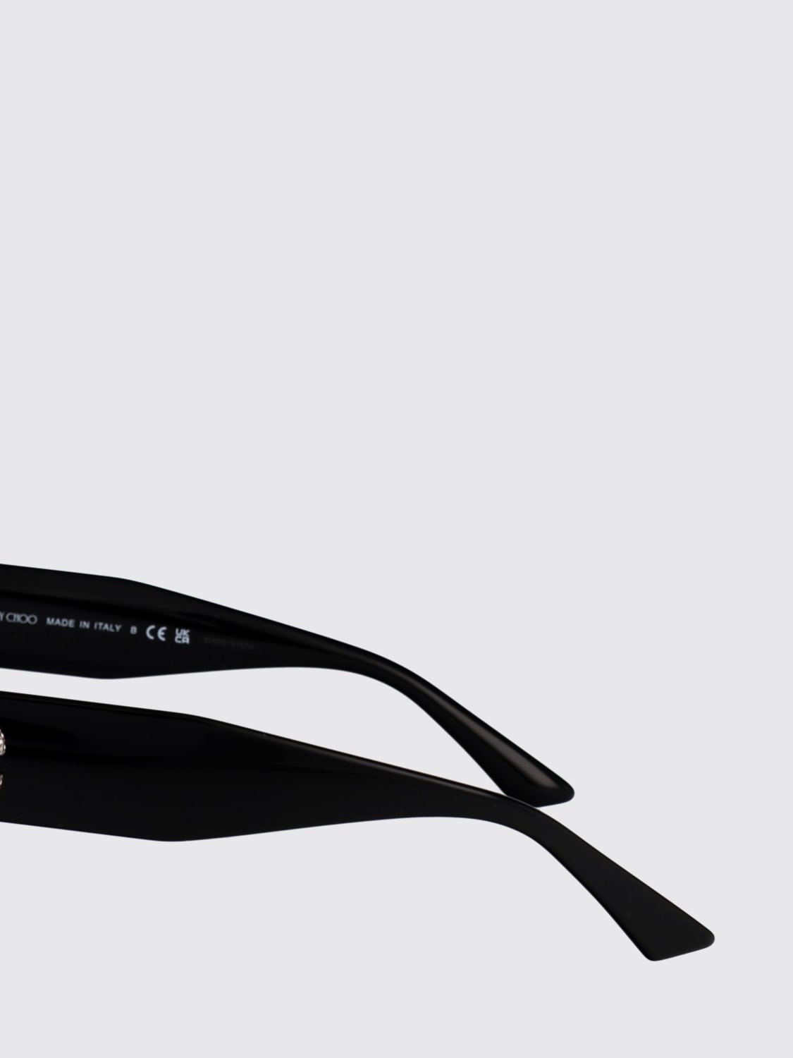 JIMMY CHOO SUNGLASSES: Sunglasses woman Jimmy Choo, Black - Img 3