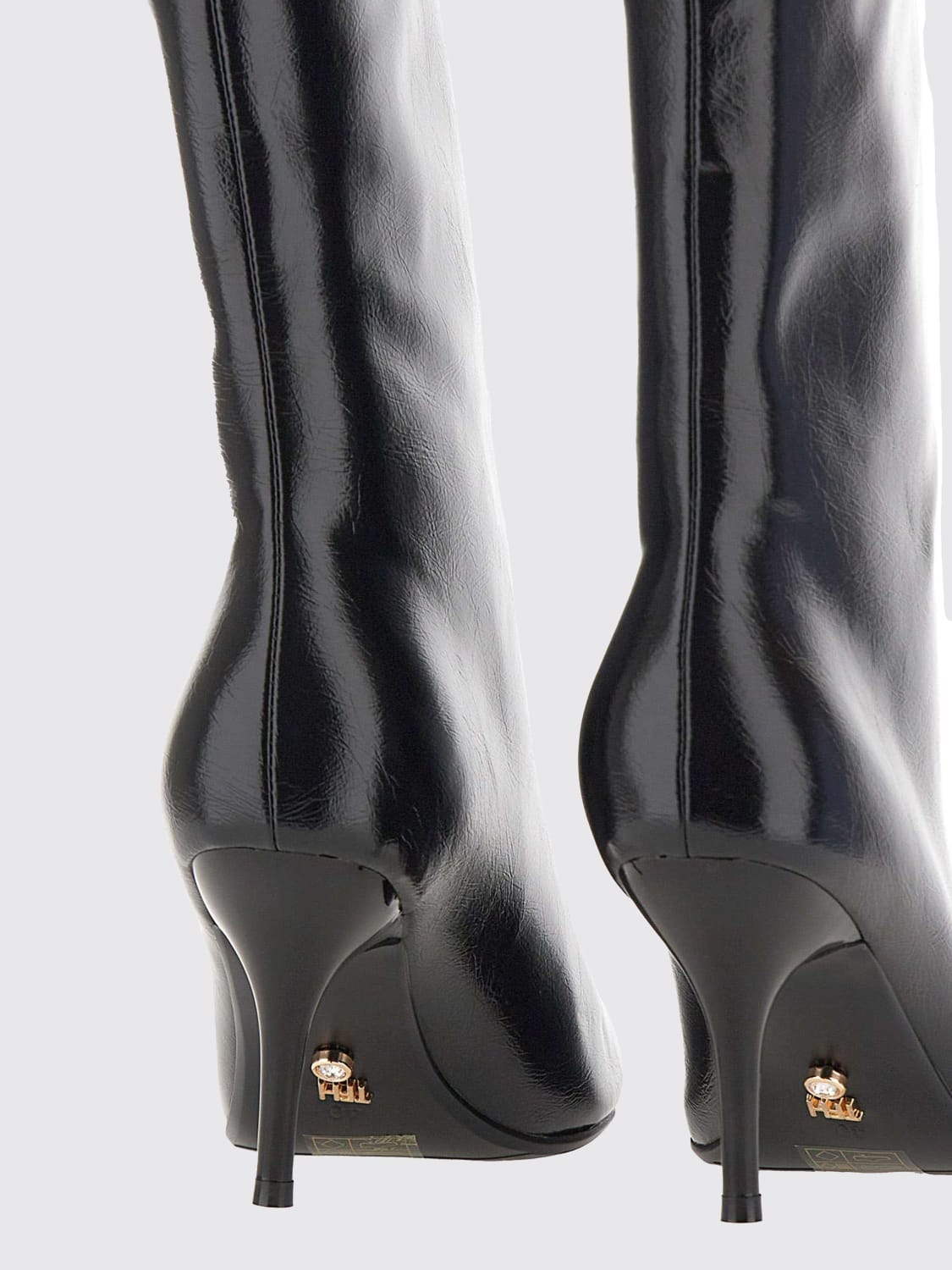 TWENTY FOURHAITCH STIVALI: Stivaletto Unuk Twenty Fourhaitch in pelle sintetica , Nero - Img 4