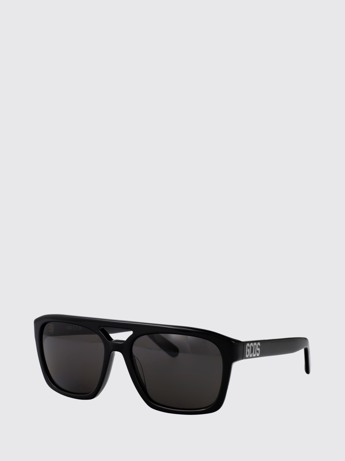 GCDS SUNGLASSES: Sunglasses men GCDS, Black - Img 1