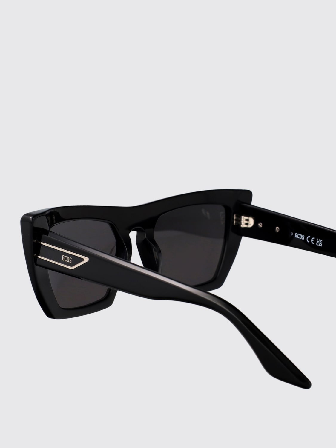 GCDS SUNGLASSES: Sunglasses men GCDS, Black - Img 4