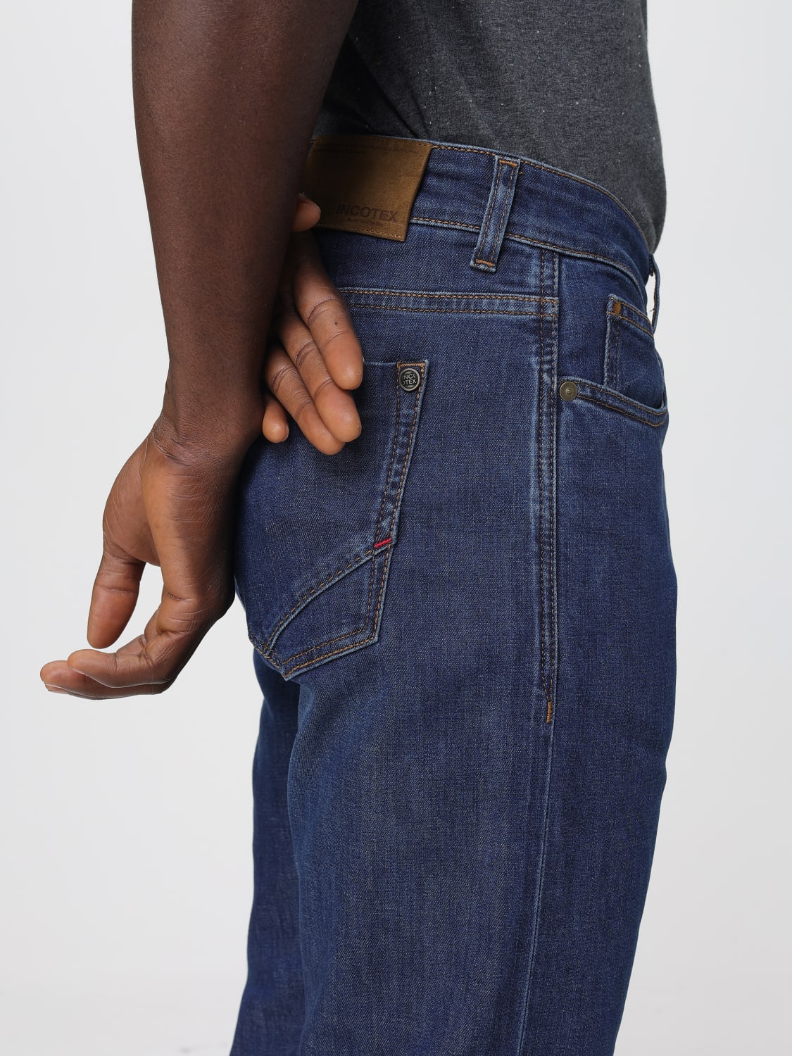 INCOTEX JEANS: Jeans men Incotex, Denim - Img 3