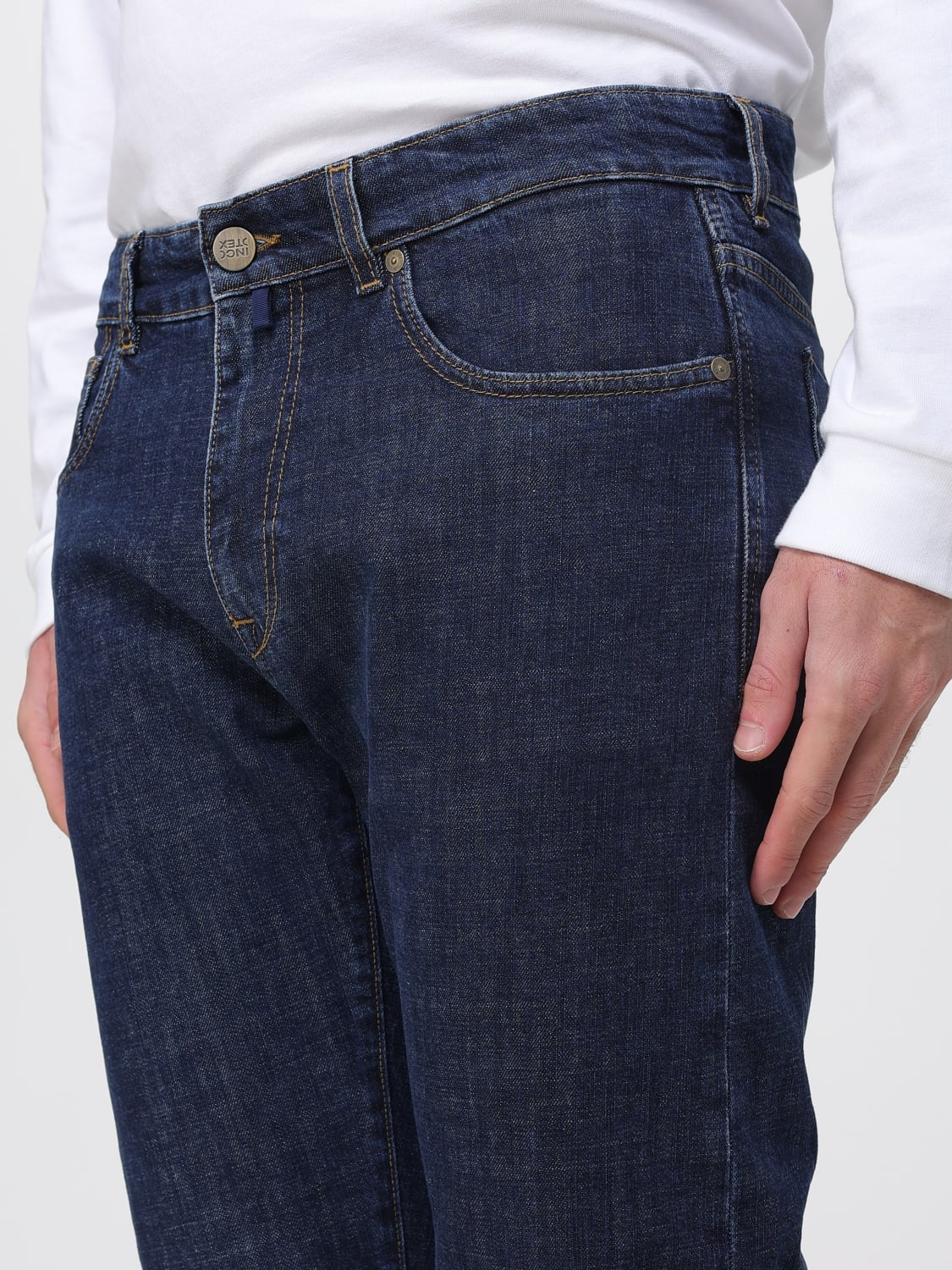 INCOTEX JEANS: Jeans hombre Incotex, Denim - Img 3