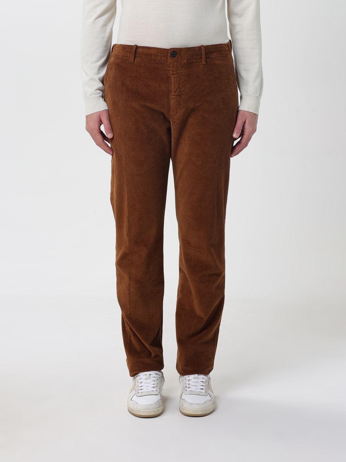 INCOTEX PANTS: Pants men Incotex, Brown - Img 1