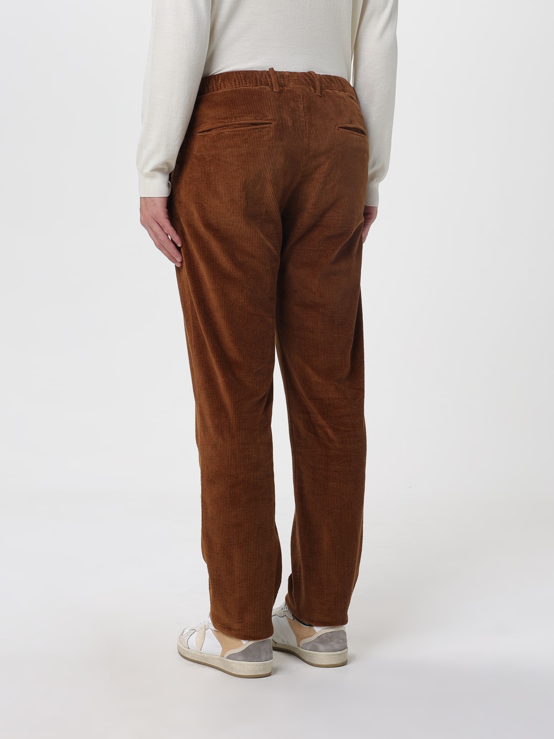INCOTEX PANTS: Pants men Incotex, Brown - Img 2