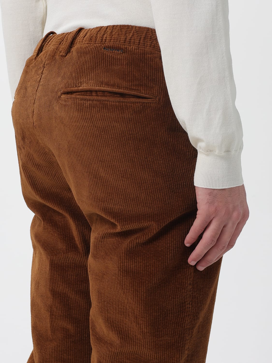 INCOTEX PANTS: Pants men Incotex, Brown - Img 3
