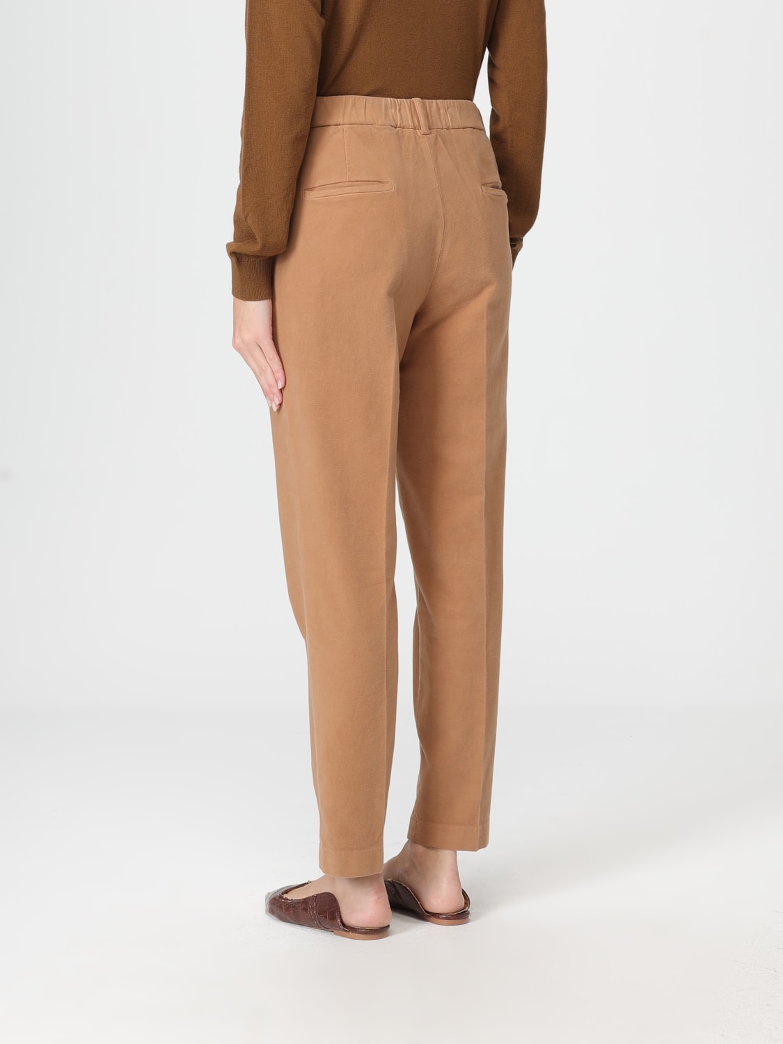 INCOTEX PANTS: Pants woman Incotex, Beige - Img 2